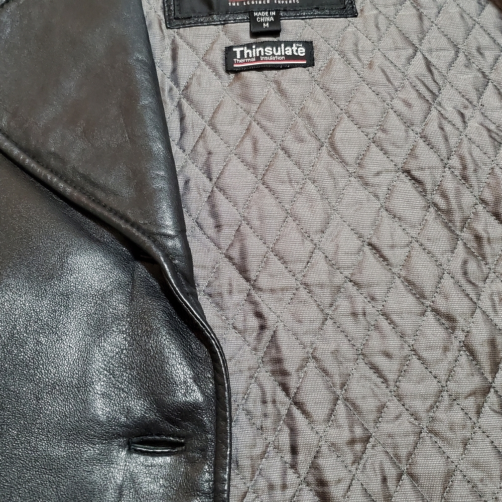 Wilsons Leather Women's Black Belted Jacket - Picture 9 of 9